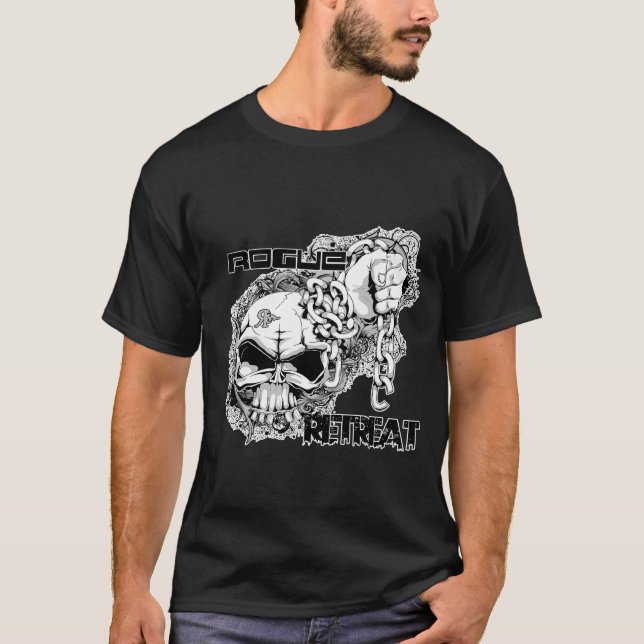ROGUE RETREAT TATTOO GRAFFITI T - SHIRT (Vorderseite)