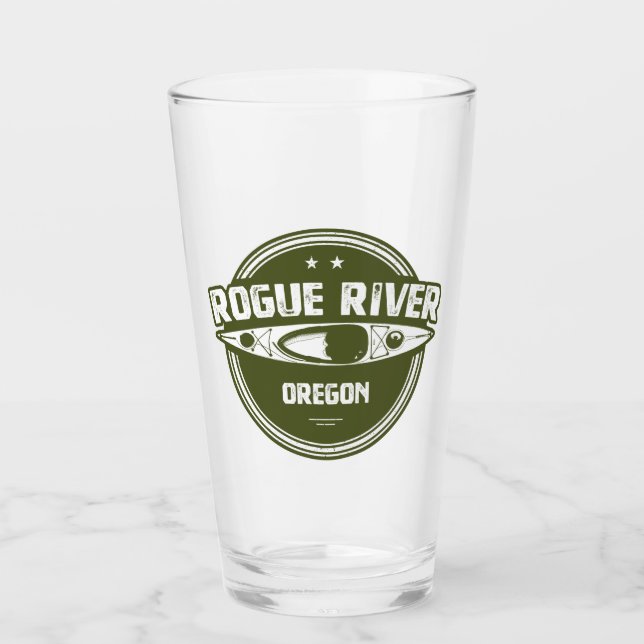 Rogue River, Oregon Glas (Vorderseite)