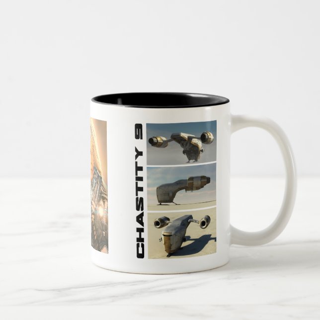 Rogue Warrior Chastity 9 Tasse (Rechts)