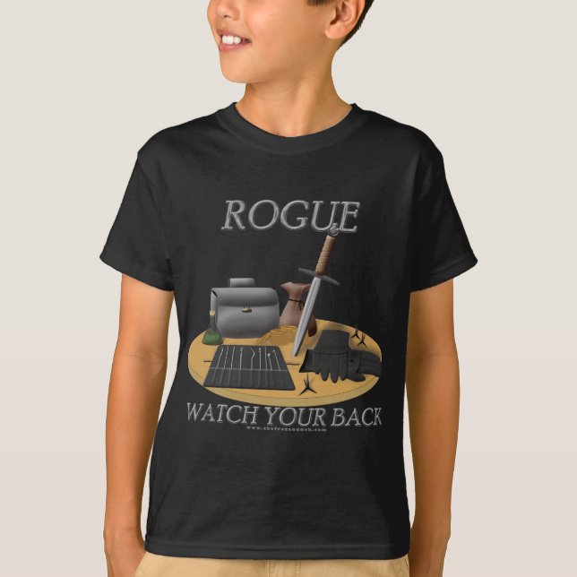 Rogue: Zurück sehen T-Shirt (Vorderseite)