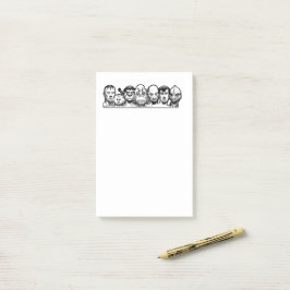 Rogue's Gallery Post-it Klebezettel