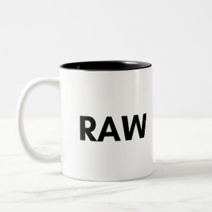 roh zweifarbige tasse