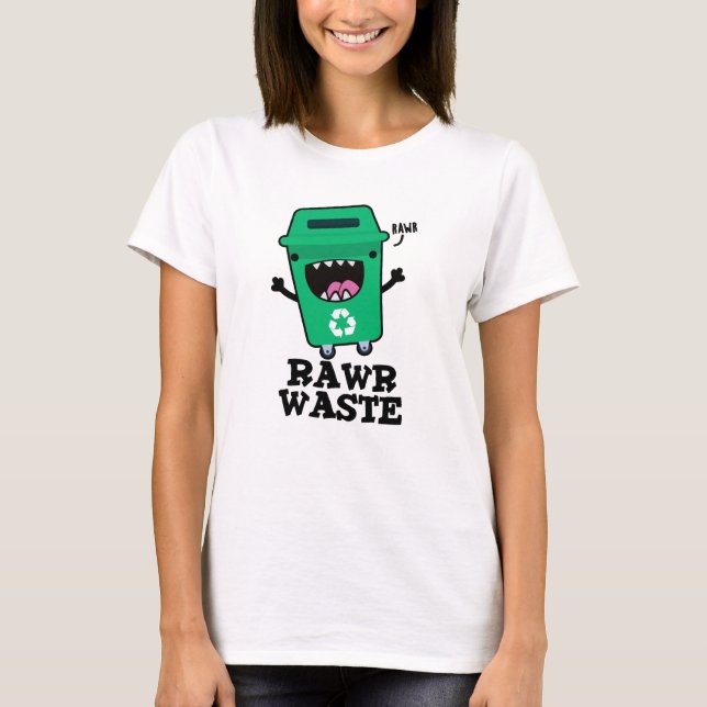 Rohabfall Funny Garbage Trash Puff T-Shirt (Vorderseite)