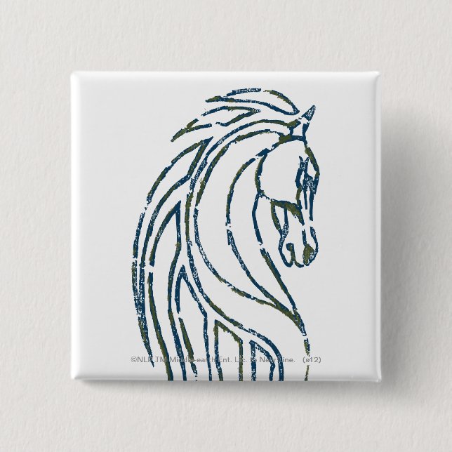 Rohan Kings Hall Banner Button (Vorderseite)