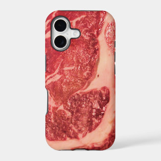 Rohe Ribeye-Steak-Textur