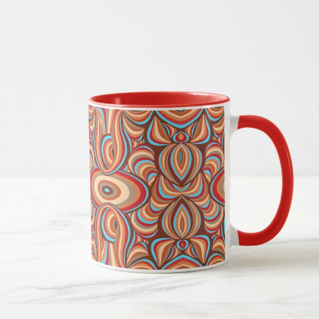 Rohe Wirbel Tasse (Rechts)