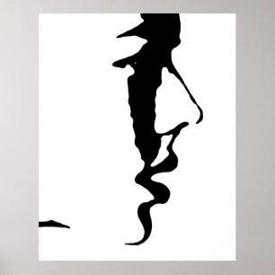 Roher Haifisch Poster