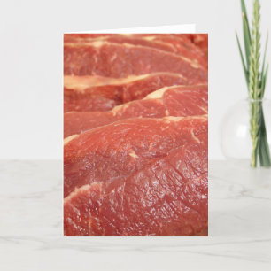 Rohes Fleisch Karte