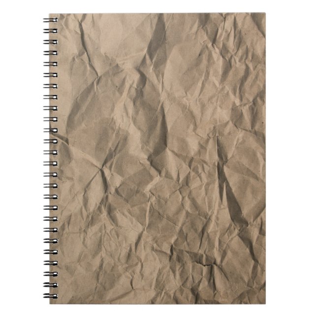Rohes zerkleinertes Papier: gerecycelt Textur Notizblock (Vorderseite)