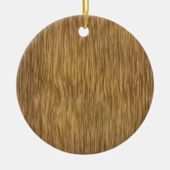 Rohholzkörniger Hintergrund in natürlicher Farbe Keramikornament (Vorne)