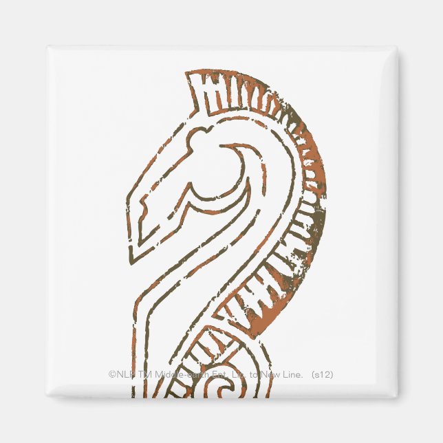 Rohirrim-Flag Magnet (Vorne)