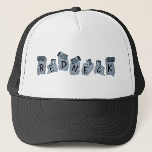 Rohr-Band-Redneck-Zeichen Truckerkappe