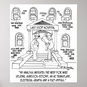 Rohr-Überbrückung Poster