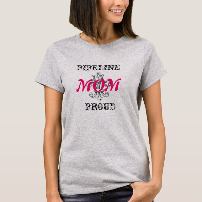 Rohrleitung Momma T-Shirt (Vorderseite)
