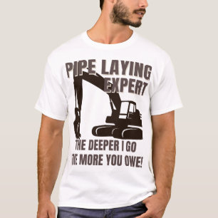 Rohrschichtexperte - Sicherheit T-Shirt