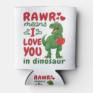 Rohstoff bedeutet, dass ich Sie in Dinosaurier Lie Dosenkühler