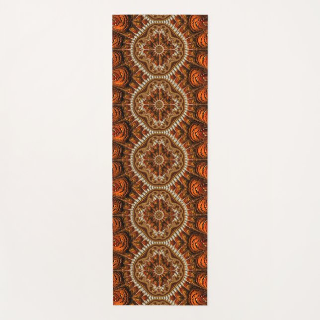 Roi citrouille - Tapis de yoga (Devant)