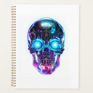 Roi Crâne Cyberpunk
