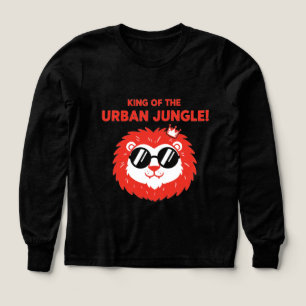 Roi de la Jungle Urbaine Lion Mignon Portant des L