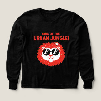 Roi de la Jungle Urbaine Lion Mignon Portant des L