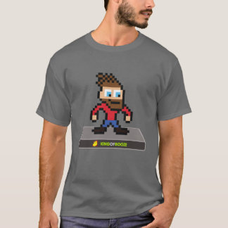 Roi de T-shirt à 8 bits de Boro de boissons