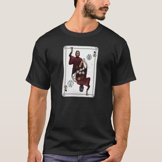 Roi de T-shirt de ciseaux (Devant)
