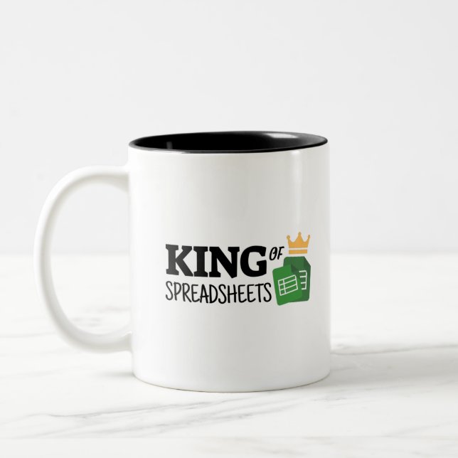 Roi des feuilles de calcul Tone deux tones tasse d (Gauche)