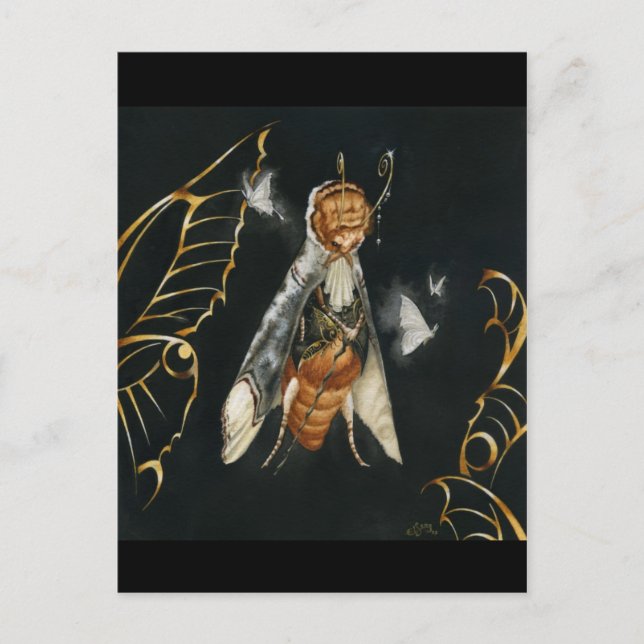 Roi des Papillons Postkarte (Vorderseite)