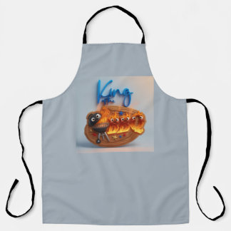 Roi du Barbecue Tablier de Grill Flamboyant pour H