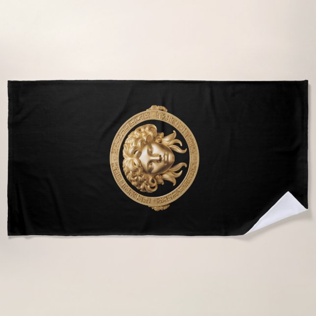 Roi du Soleil Strandtuch (Vorderseite)