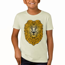 Roi du T-shirt du garçon de jungle