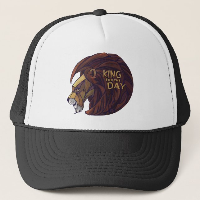 Roi Lion, Roi pour Casquette du jour (Devant)