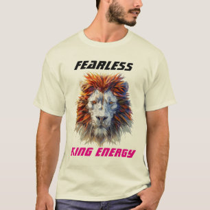 Roi sans peur - T-shirt Lion