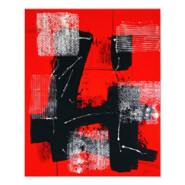 Rojo #101 fotodruck