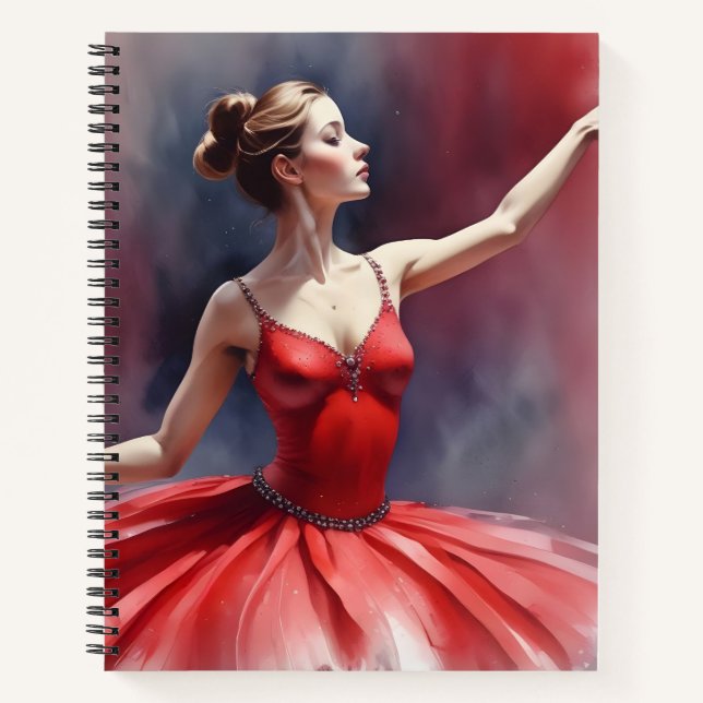 Rojo Pasión Notizbuch (Vorderseite)