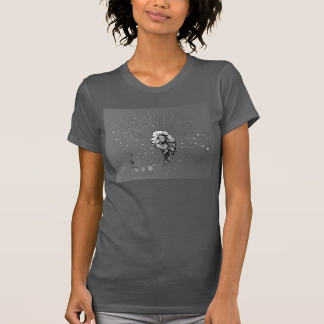 Rokclonedesigns T-Shirt _2025 Art Intelligence Tri (Devant)