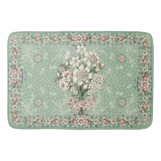 Rokoko-Badezimmer-Dekor-Bad-Matte u. Badematte