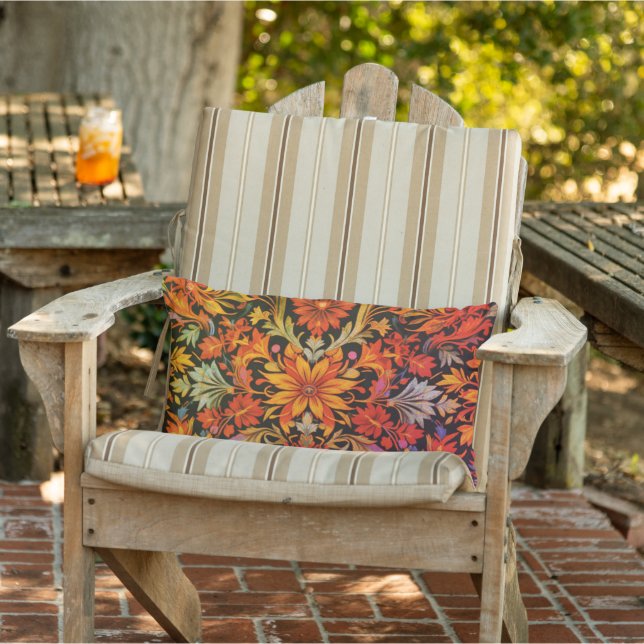 Rokoko Blossom Kissen Für Draußen (Stuhl )