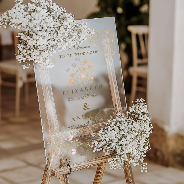 Rokoko Blumenantik Acrylschild (Von Creator hochgeladen)