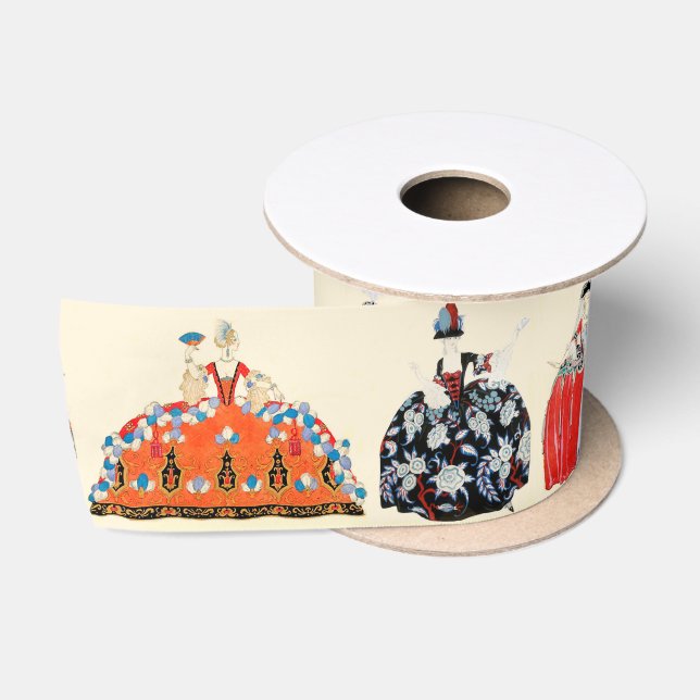 ROKOKO-DAME BEAUTY, MODE-KOSTÜM-DEKO SATINBAND (Spule)