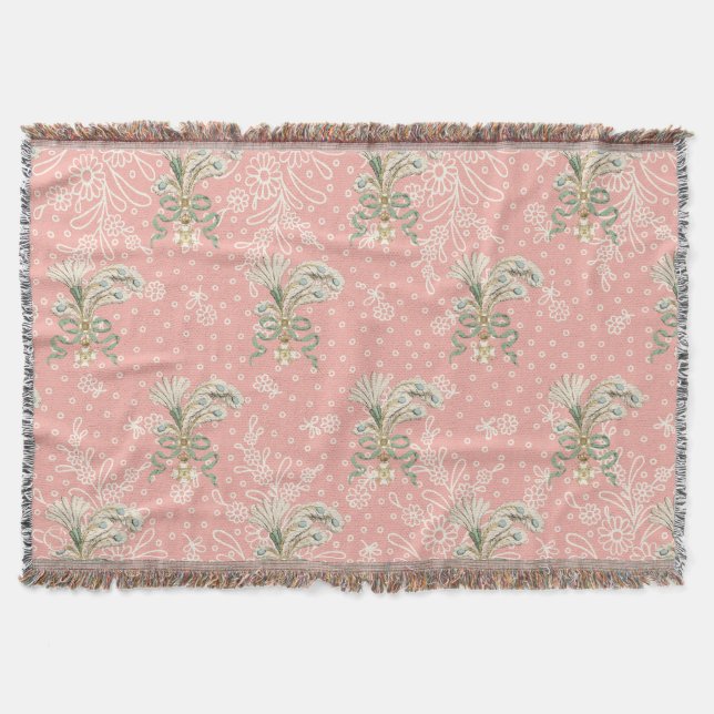 Rokoko - Dekor des Shabby Chic - Couchstangen Deck Decke (Vorderseite)