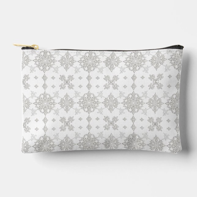 Rokoko Lace Pattern Zubehörtasche (Vorderseite)