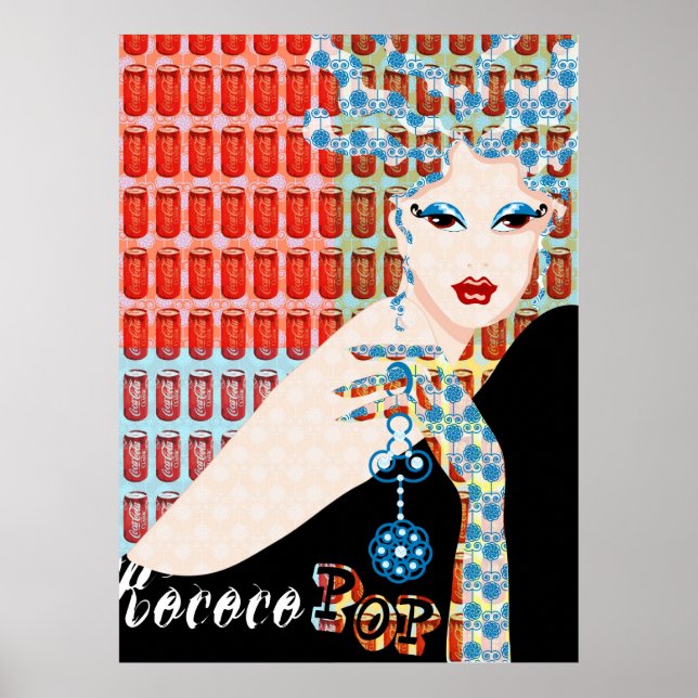 Rokoko Pop live Poster (Vorne)