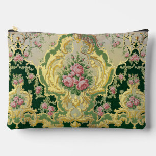 Rokoko Time Period Roses Gold Framing Hochzeit Zubehörtasche