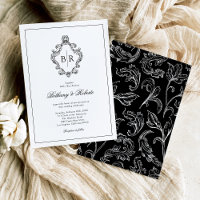Rokoko Vintag Monogram Wedding
