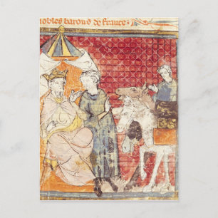 Roland Bidding Farewell bis Charlemagne Postkarte