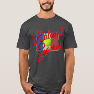 Roland Garros ennis für den Fan T-Shirt