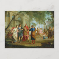 Roland lernt von der Liebe Angelica und Medoro