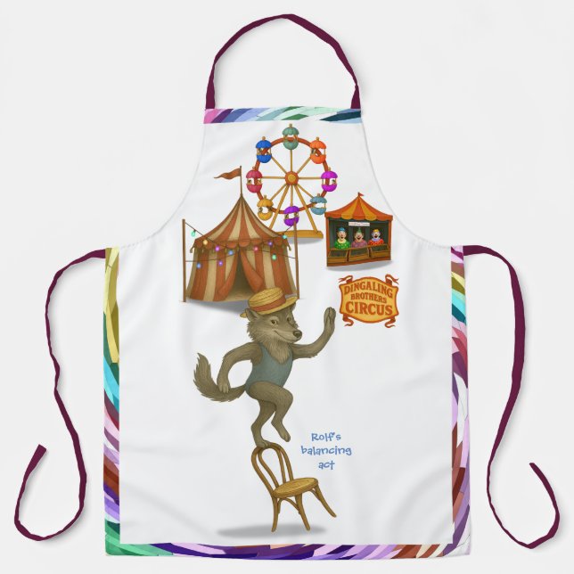 Rolf's balancing act schürze (Vorderseite)