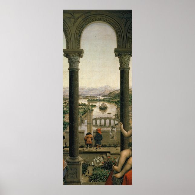 Rolin Madonna, c.1435 Poster (Vorne)